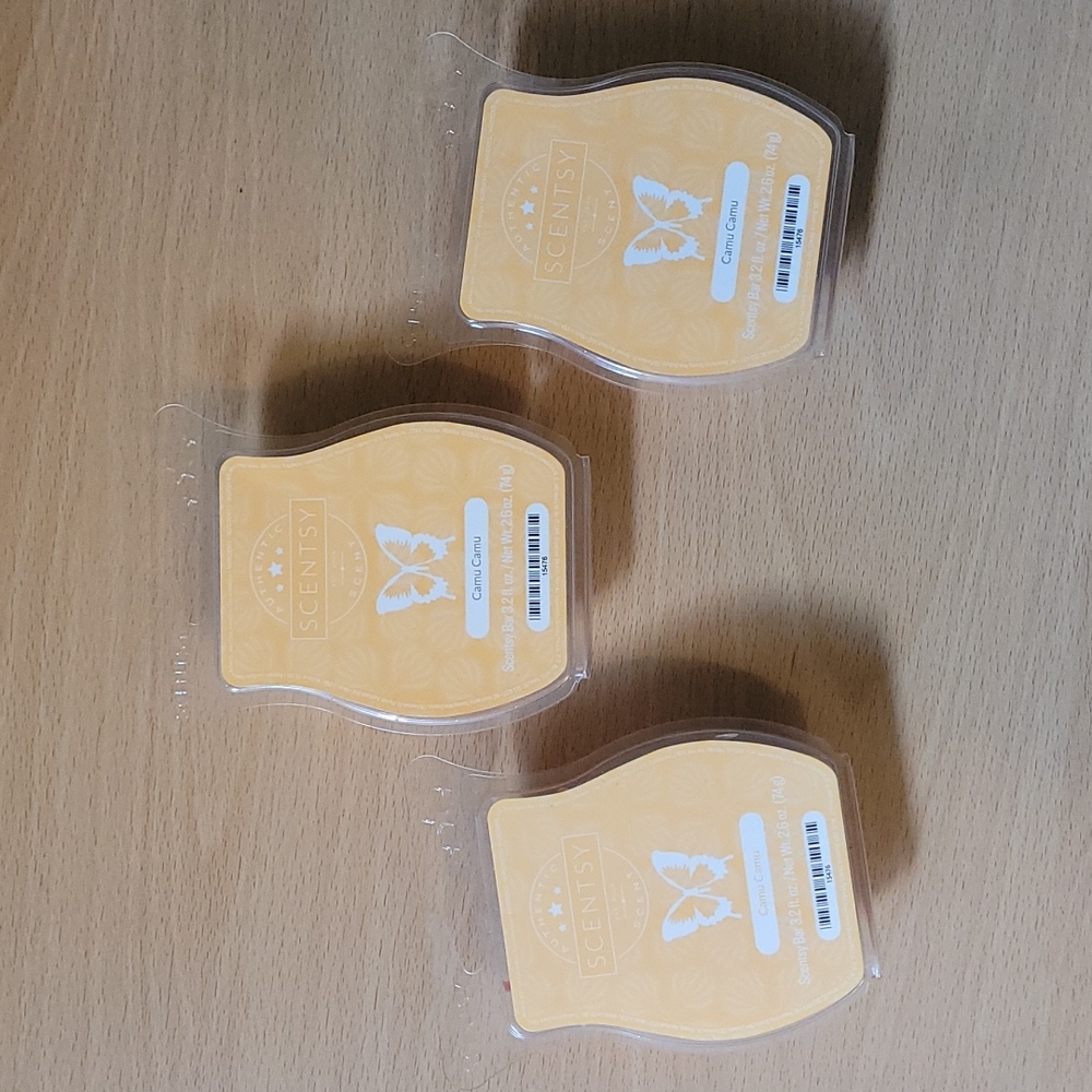 Scentsy 3 Camu Camu bars